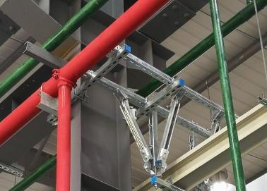 湛江市该抗震支架的整体式支吊架结构协调性好